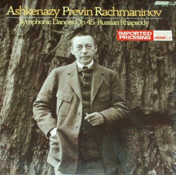 Ashkenazy*, Previn*, Rachmaninov* : Symphonic Dances, Op. 45 · Russian Rhapsody (LP)