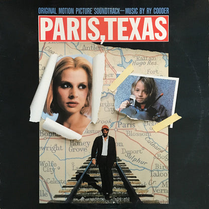 Ry Cooder : Paris, Texas Original Motion Picture Soundtrack (LP, Album, SRC)