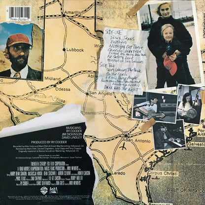 Ry Cooder : Paris, Texas Original Motion Picture Soundtrack (LP, Album, SRC)
