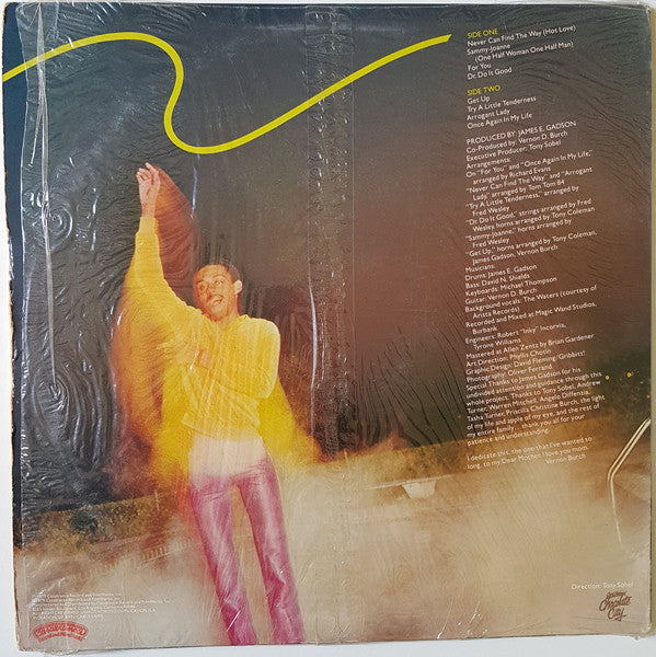 Vernon Burch : Get Up (LP, Album)