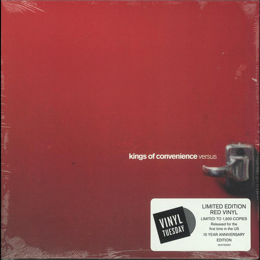 Kings Of Convenience : Versus (LP, Comp, Ltd, RE, Red)