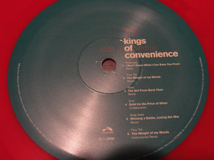 Kings Of Convenience : Versus (LP, Comp, Ltd, RE, Red)