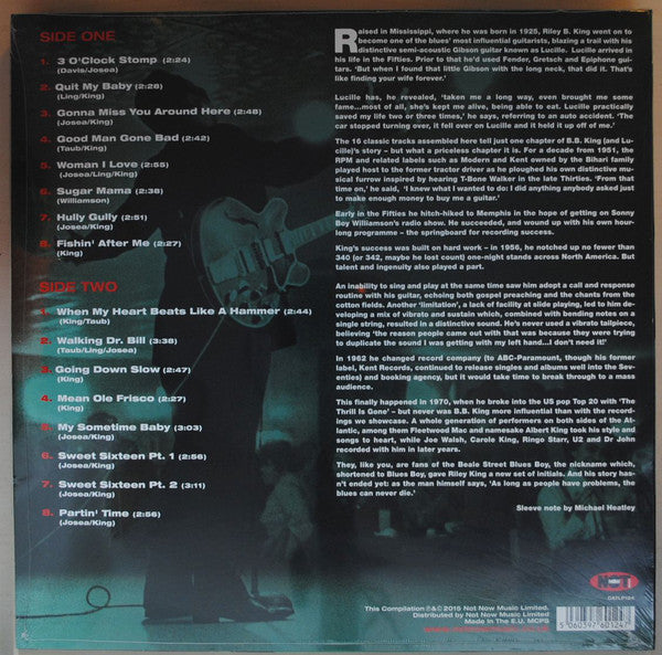 B.B. King : The King Of The Blues - Original Blues Classics (LP, Comp)