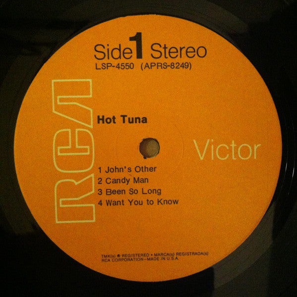 Hot Tuna : First Pull Up, Then Pull Down (LP, Album, Gat)
