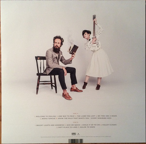 Sam Beam & Jesca Hoop : Love Letter For Fire (LP, Album, Ltd, Smo)