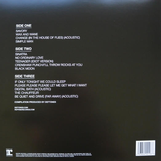 Deftones : B-Sides & Rarities (LP, RSD, Gol + LP, S/Sided, Etch, Gol + DVD-V, Lig)