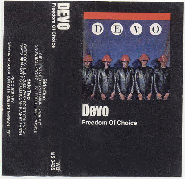 Devo : Freedom Of Choice (Cass, Album)