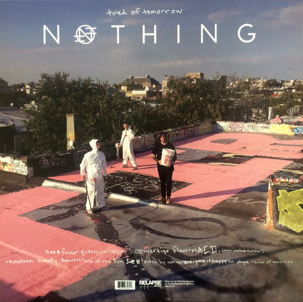 Nothing (12) : Tired Of Tomorrow (LP, Album, Ltd, S/Edition, Yel)