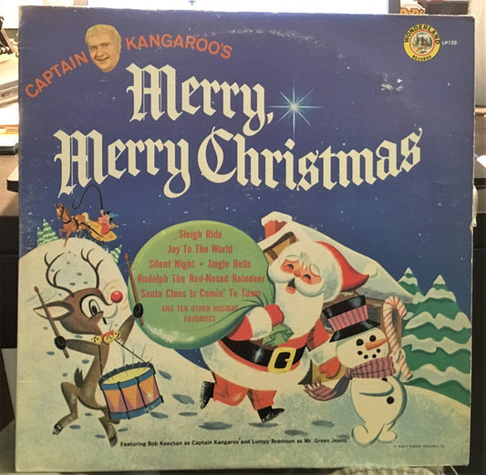 Captain Kangaroo, Mr. Green Jeans And The Sandpiper Chorus And Orchestra : Merry, Merry, Merry Merry Christmas From Captain Kangaroo (LP, Album)