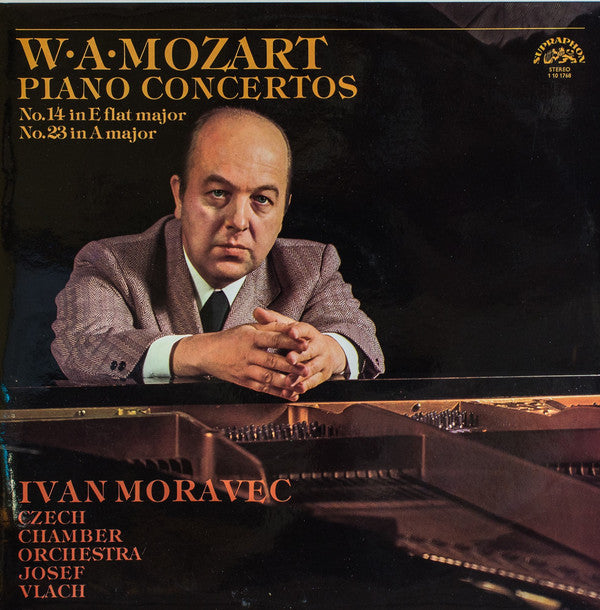 W.A. Mozart* - Ivan Moravec, Czech Chamber Orchestra, Josef Vlach : Piano Concertos (LP)
