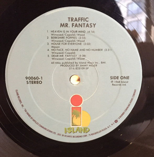 Traffic : Mr. Fantasy (LP, Album, RE, Gat)