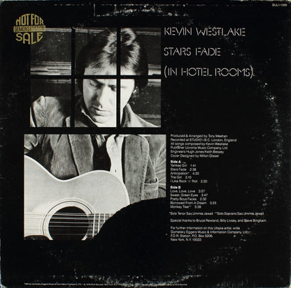 Kevin Westlake : Stars Fade (In Hotel Rooms) (LP, Album)