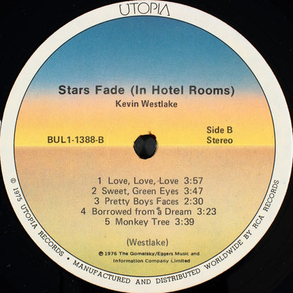 Kevin Westlake : Stars Fade (In Hotel Rooms) (LP, Album)