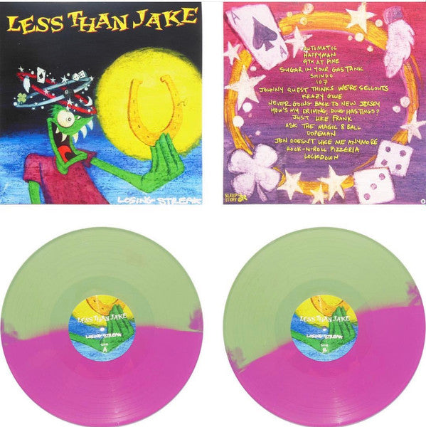Less Than Jake : Losing Streak (LP, Album, RE, Pur)