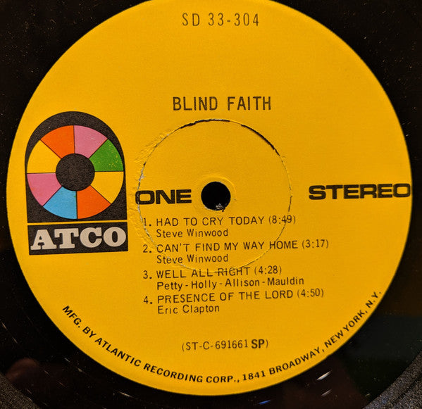Blind Faith (2) : Blind Faith (LP, Album, SP )
