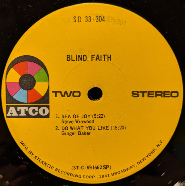 Blind Faith (2) : Blind Faith (LP, Album, SP )