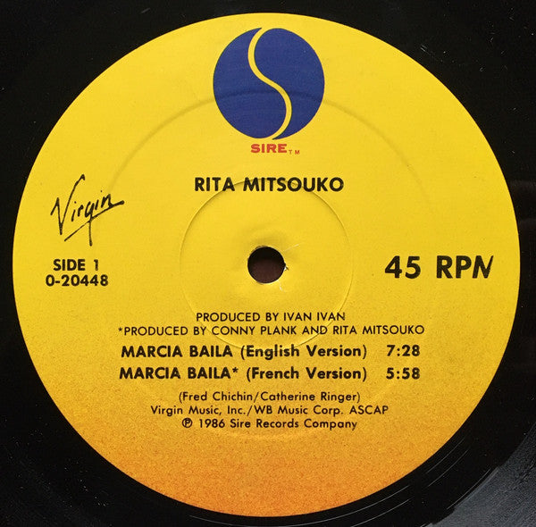 Rita Mitsouko* : Marcia Baïla (12", Maxi)