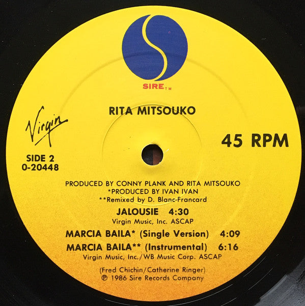 Rita Mitsouko* : Marcia Baïla (12", Maxi)