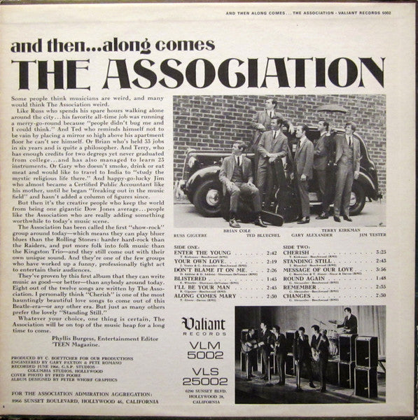 The Association (2) : And Then...Along Comes The Association (LP, Album)