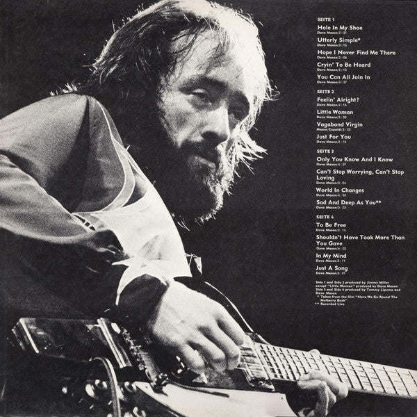 Dave Mason : Pop Chronik (2xLP, Comp, Gat)