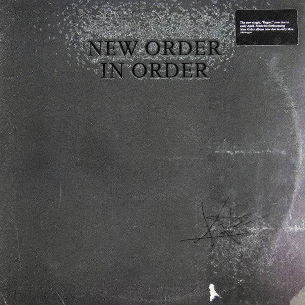 New Order : In Order (12", Comp, Promo, Ora)