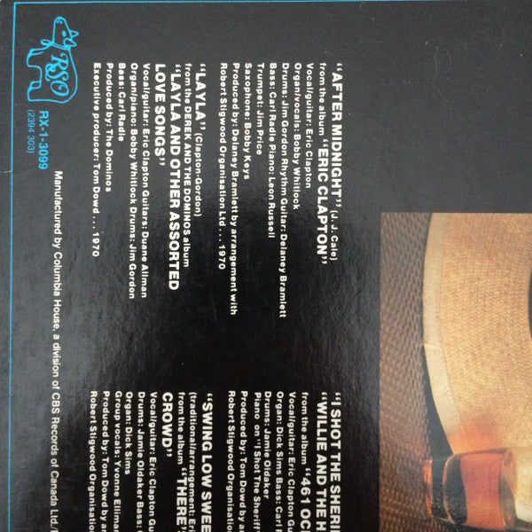 Eric Clapton : Time Pieces - The Best Of Eric Clapton (LP, Comp, Club)