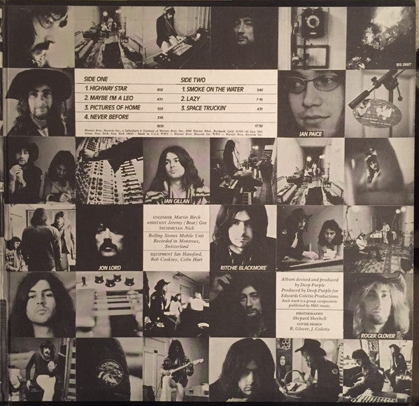 Deep Purple : Machine Head (LP, Album, San)