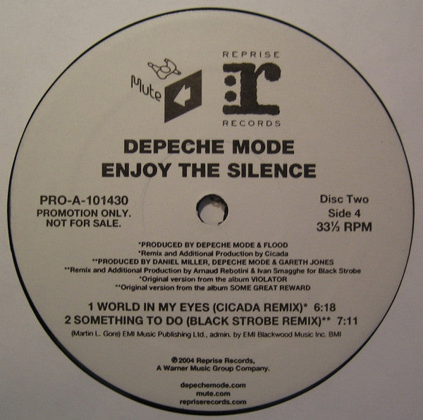 Depeche Mode : Enjoy The Silence (2x12", Promo)