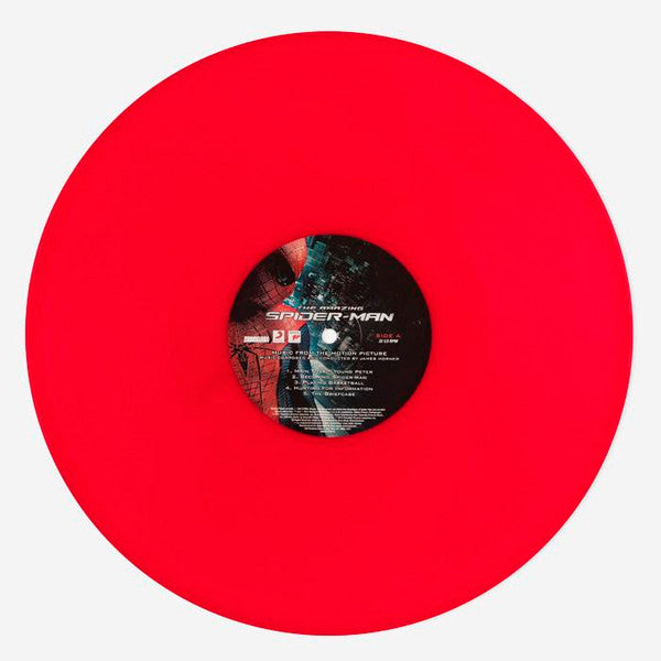James Horner : The Amazing Spider-Man - Music From The Motion Picture (2xLP, Album, Ltd, Red)