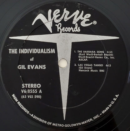 Gil Evans : The Individualism Of Gil Evans (LP, Album, Dee)