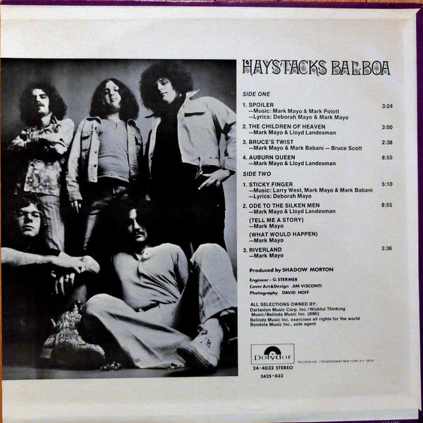 Haystacks Balboa : Haystacks Balboa (LP, Album)