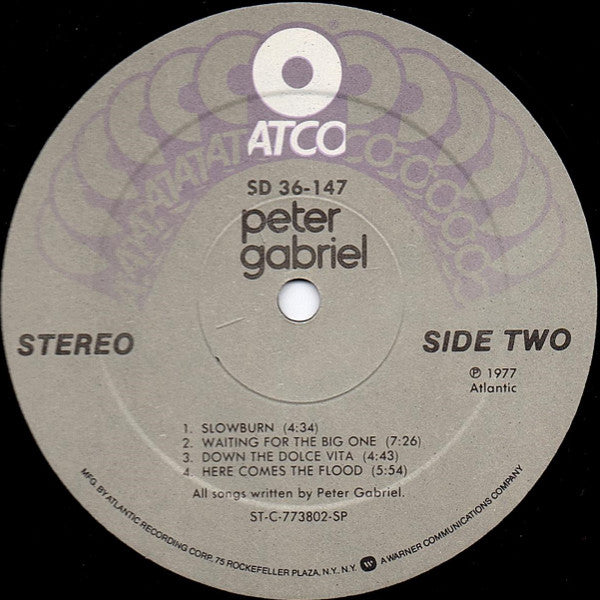 Peter Gabriel : Peter Gabriel (LP, Album, RE, Spe)