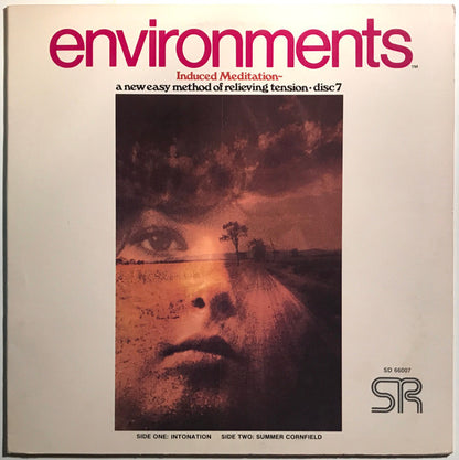 No Artist : Environments - Induced Meditation (A New Easy Method Of Relieving Tension - Disc 7) (LP, Quad)