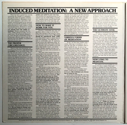 No Artist : Environments - Induced Meditation (A New Easy Method Of Relieving Tension - Disc 7) (LP, Quad)