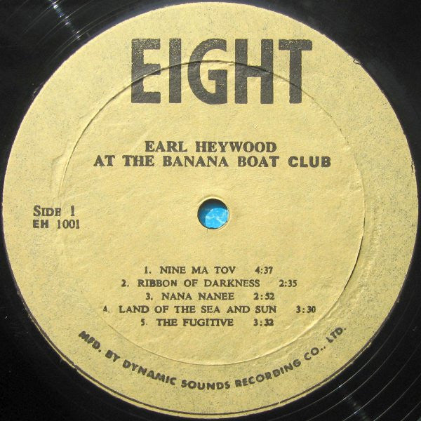 Earl Haywood : At The Banana Boat Club (LP, Album)
