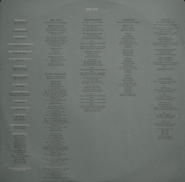 Fleetwood Mac : Tango In The Night (LP, Album, Cin)