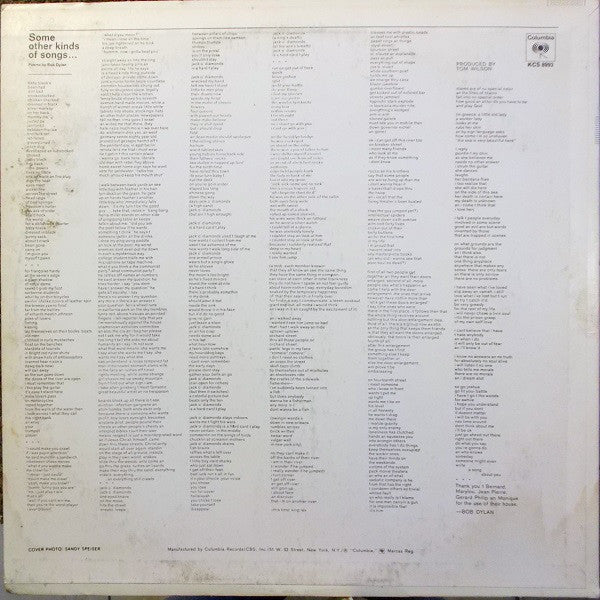 Bob Dylan : Another Side Of Bob Dylan (LP, Album, RE)
