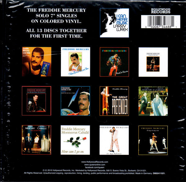 Freddie Mercury : Messenger Of The Gods (The Singles) (Box, Comp, Ltd + 7", Single, RE, Blu + 7", S/Sided)