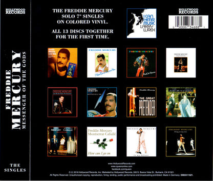 Freddie Mercury : Messenger Of The Gods (The Singles) (Box, Comp, Ltd + 7", Single, RE, Blu + 7", S/Sided)