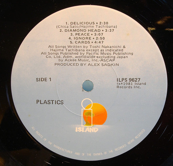 Plastics : Plastics (LP, Album, Los)