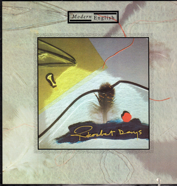 Modern English : Ricochet Days (LP, Album, Win)