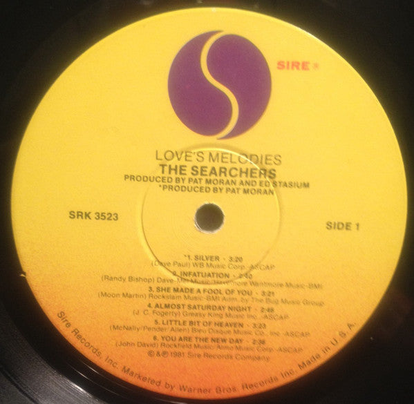 The Searchers : Love's Melodies (LP, Album, Win)