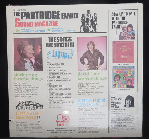 The Partridge Family : The Partridge Family Sound Magazine (LP, Album, Club)