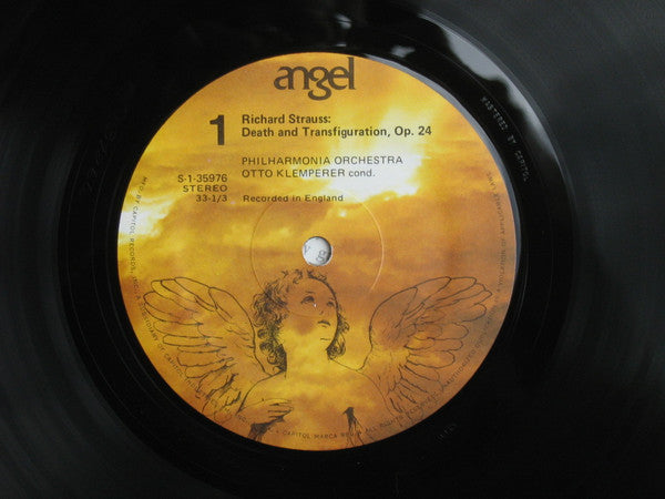 Richard Strauss, Otto Klemperer, Philharmonia Orchestra : Death And Transfiguration / Metamorphosen (LP, RE)