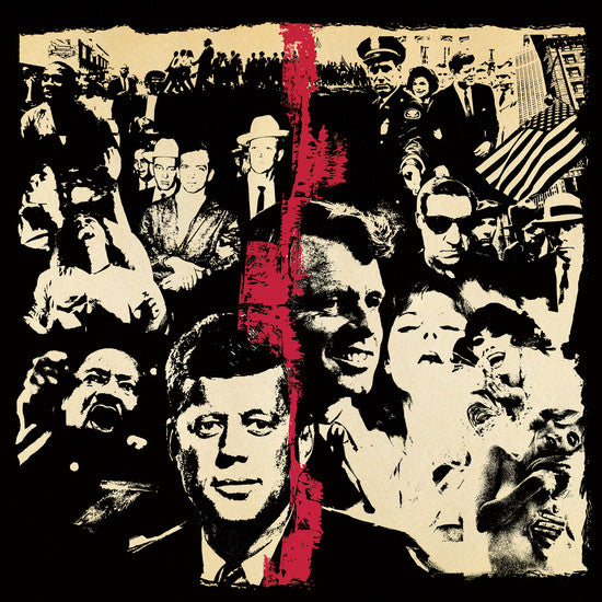 Various : The Ballad Of JFK: A Musical History Of The John F. Kennedy Assassination (1963-1968) (LP, Comp, RM, Red)
