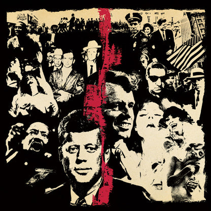 Various : The Ballad Of JFK: A Musical History Of The John F. Kennedy Assassination (1963-1968) (LP, Comp, RM, Red)
