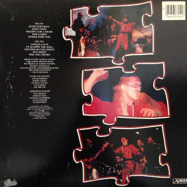 Flash And The Pan* : Headlines (LP, Album, Car)