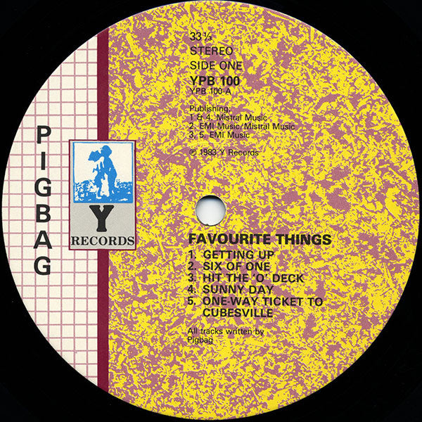 Pigbag : Favourite Things (LP, Comp)