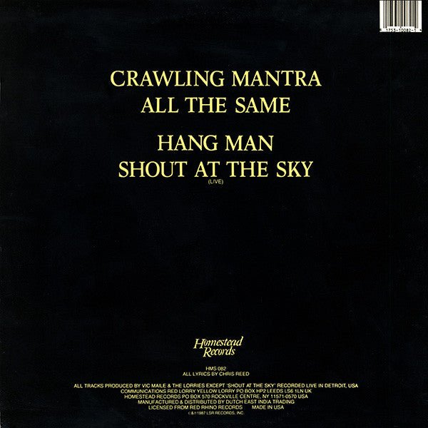 The Lorries* : Crawling Mantra (12", EP)