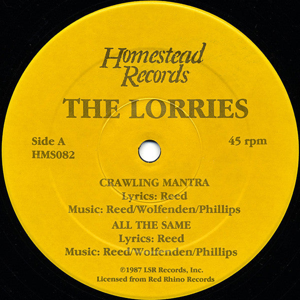 The Lorries* : Crawling Mantra (12", EP)